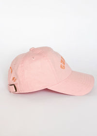 Youth Chicago Arch Dad Hat - Pink & Orange