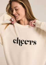 Cassie Cheers Long Sleeve Top - Sea Salt