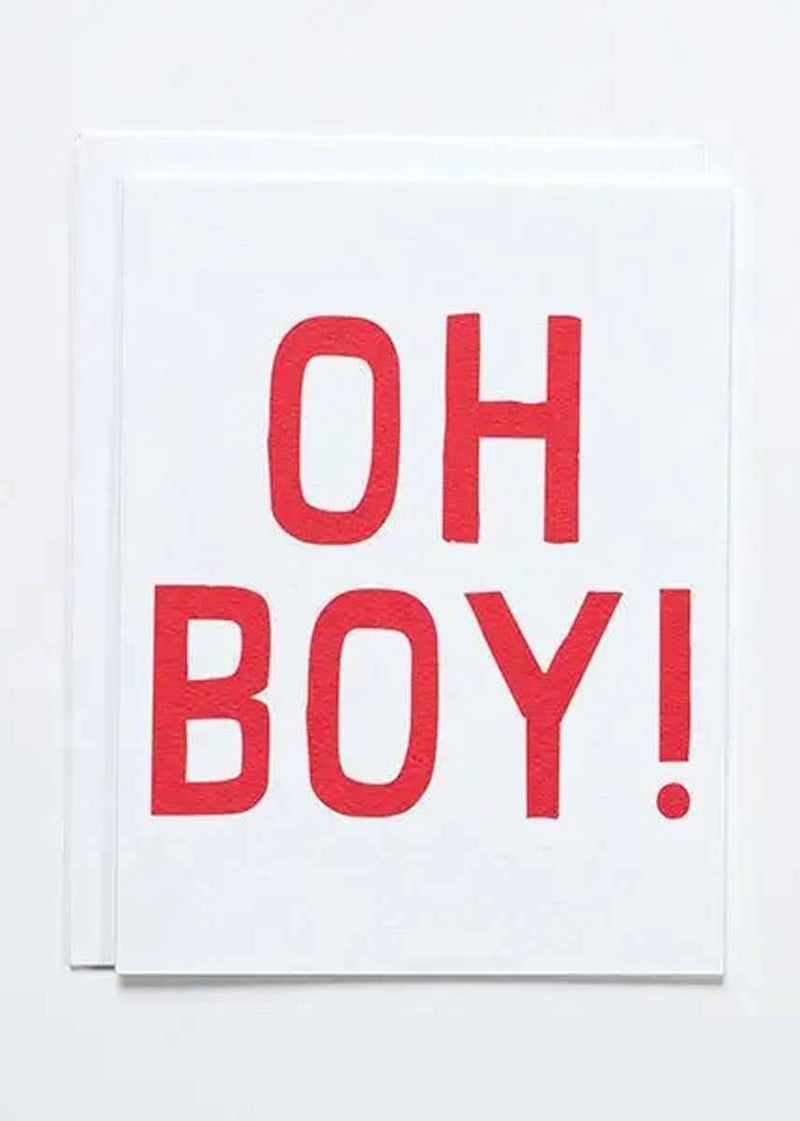 Oh Boy! Card