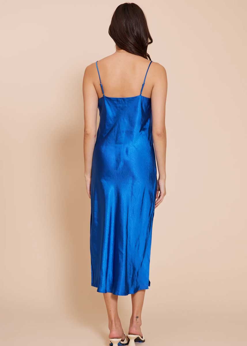 Colette Slip Dress - Blue