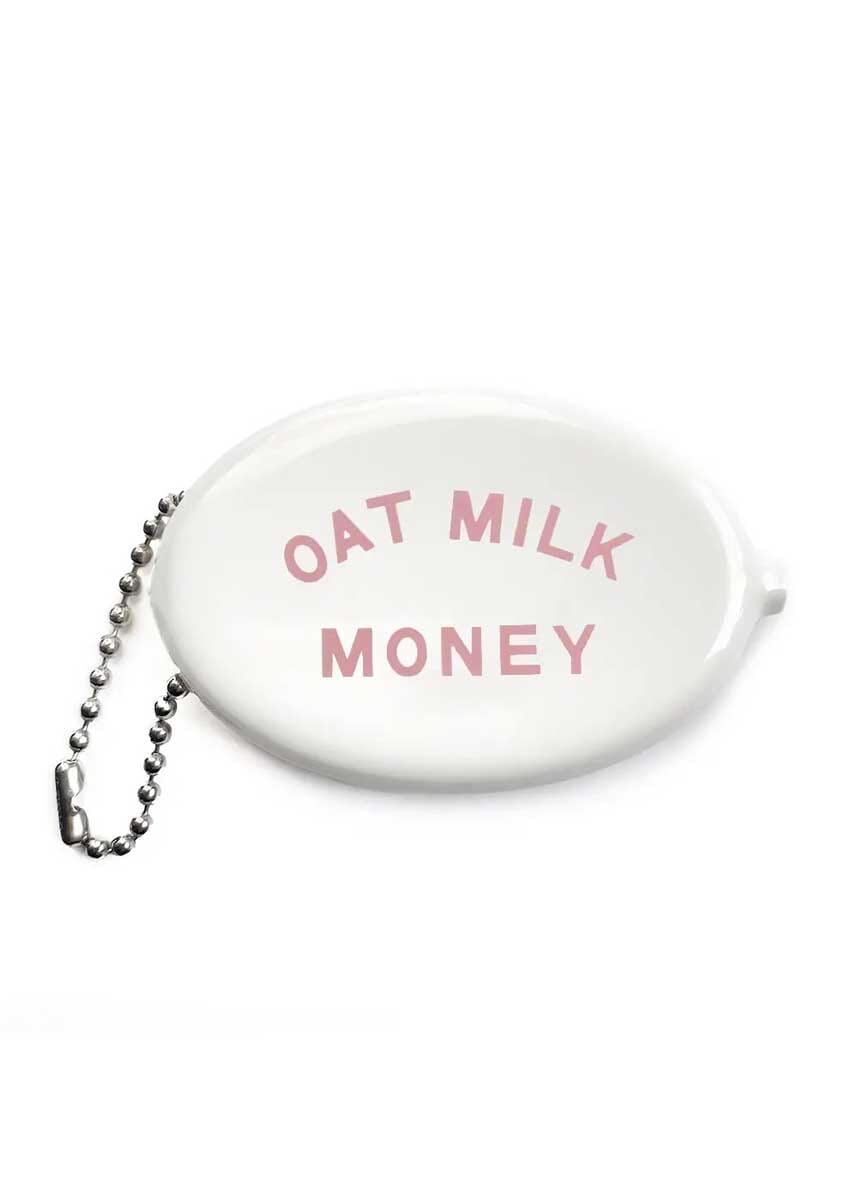 Oat Milk Money Coin Pouch