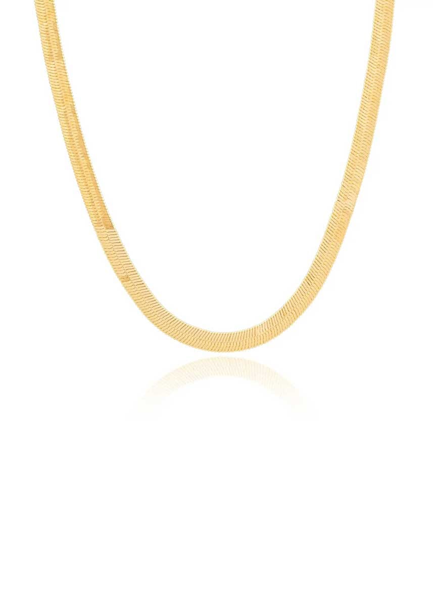 Natalia Herringbone Necklace