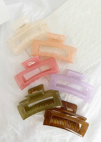 Jelly Betty Jumbo Claw Clip