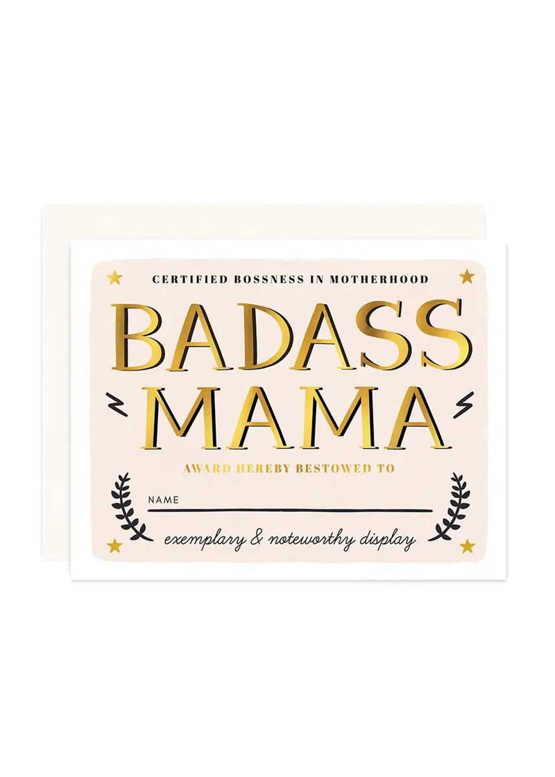 Badass Mama Card