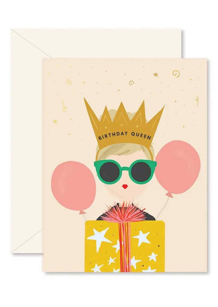 Birthday Queen Card