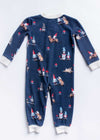 Chillin' With My Gnomies Infant Romper - Navy