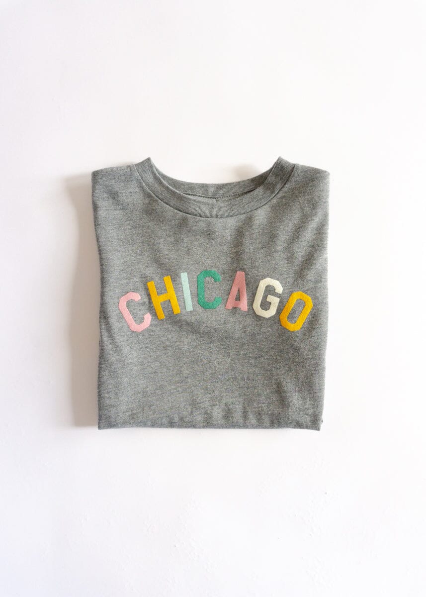 Sweet Home Chicago Toddler Tee - Pastel