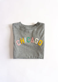 Sweet Home Chicago Toddler Tee - Pastel
