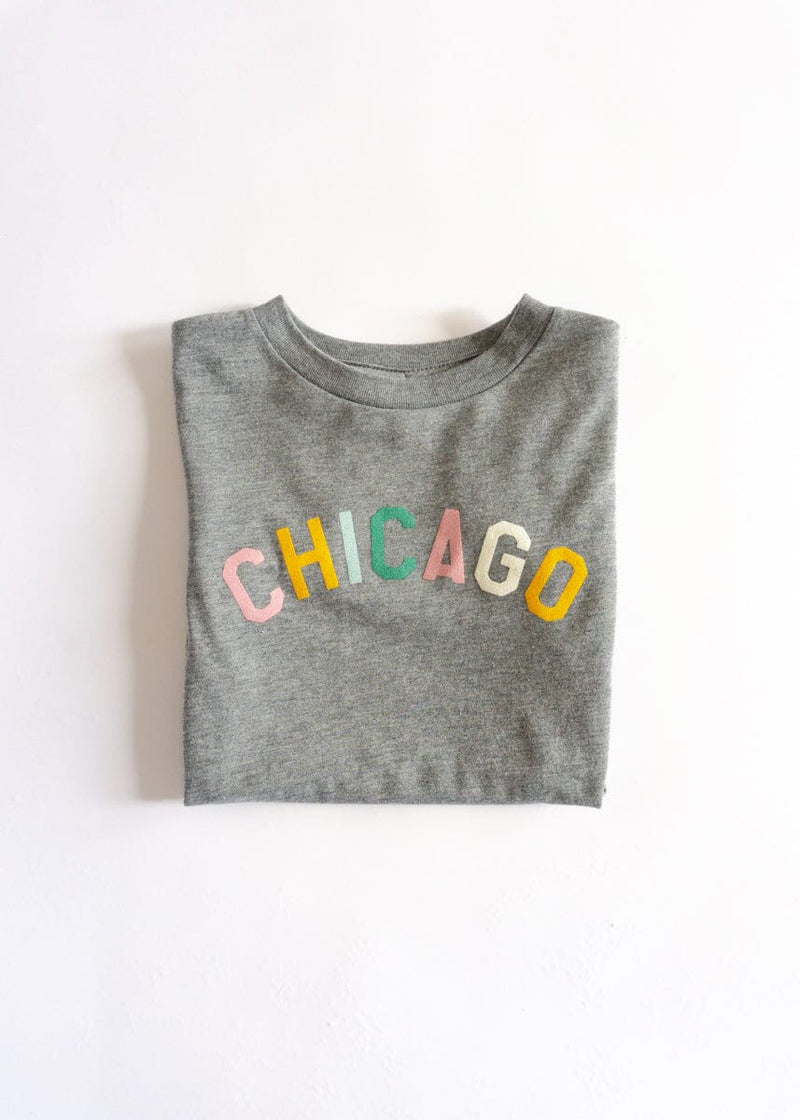 Sweet Home Chicago Toddler Tee - Pastel
