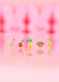 Tropical Fruit Basket Stud Set