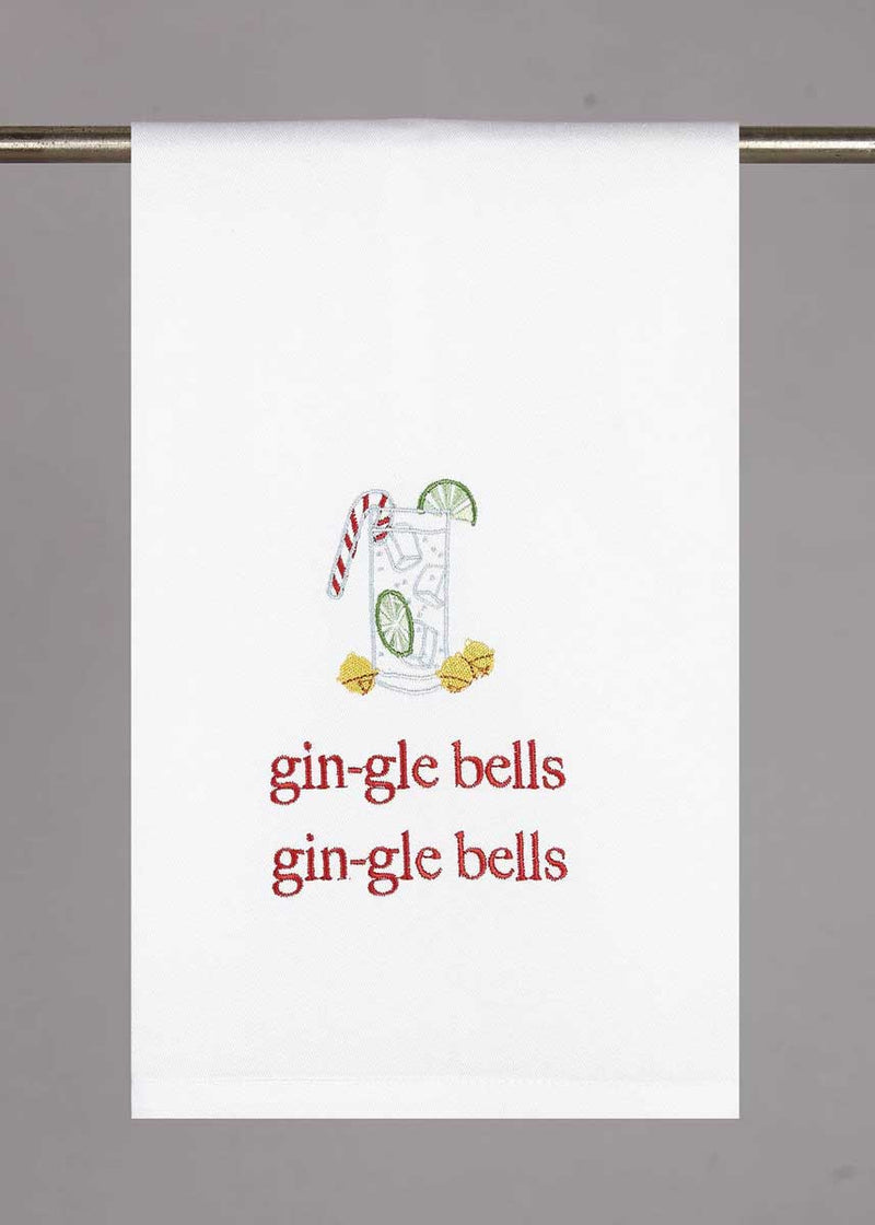 Gin-gle Bells Kitchen Towel