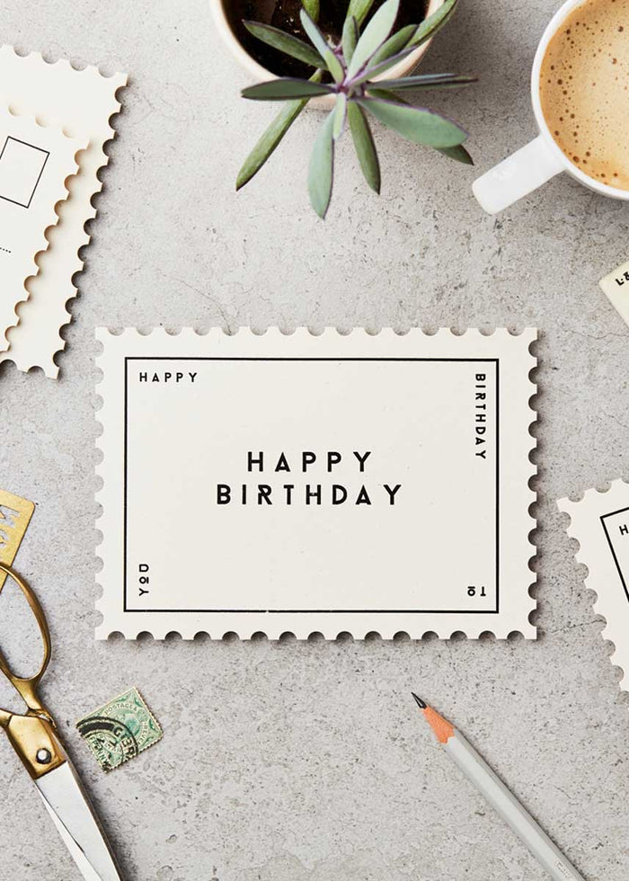 Happy Birthday Postcard