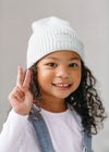 Toddler Mad Hatter Ribbed Knit Beanie - Mint