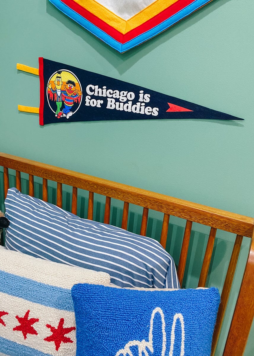 Chicago Buddies Pennant - Sesame Street x Oxford Pennant