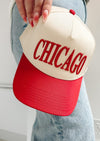 Chicago Puff Baseball Cap - Red