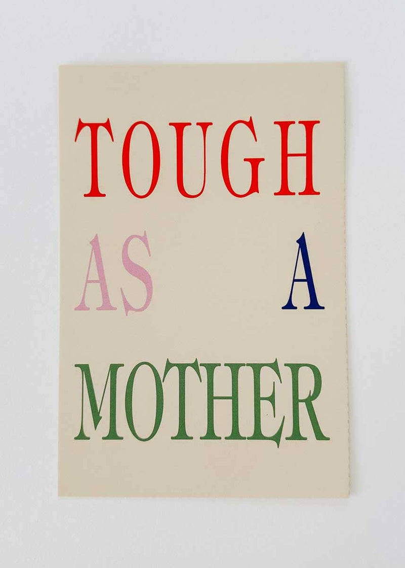 Tough As A Mother Postcard