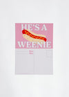 He's A Weenie Postcard