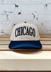 Chicago Puff Baseball Cap - Navy