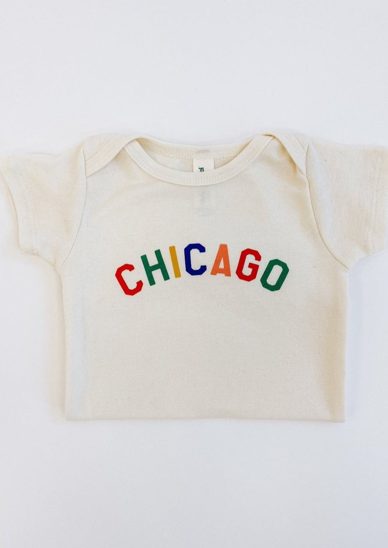 Sweet Home Chicago Onesie - Natural