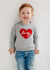 Chi City Heart Toddler Sweatshirt