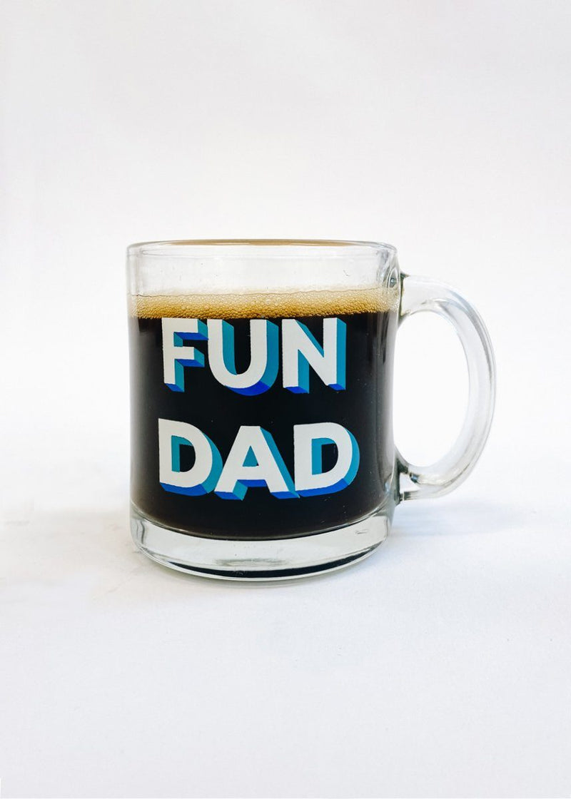Fun Dad Glass Mug – Alice & Wonder