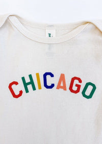 Sweet Home Chicago Onesie - Natural