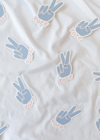 Vote Peace Sticker