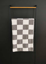 Charcoal Checkered Plush Lovey
