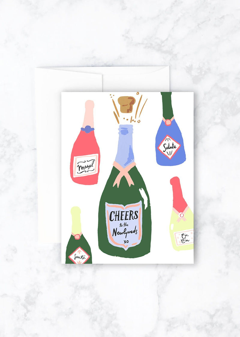 Newlywed Cheers Card