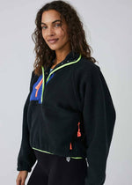 Hit The Slopes Pullover - Black Sporty Combo