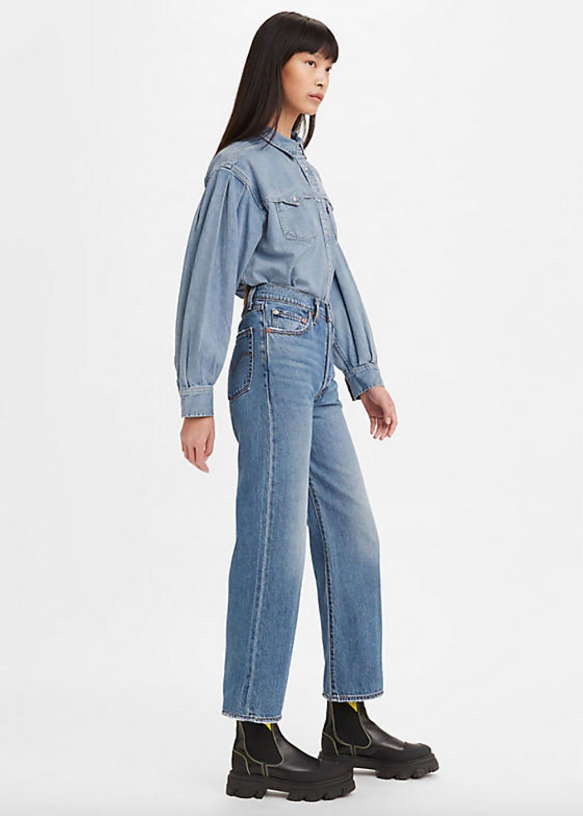 Levi's Ribcage Straight Ankle - At The Ready – Alice & Wonder