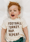 Football Turkey Nap Kids Tee