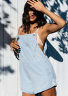 Wild Pursuit Short Overalls - Chambray
