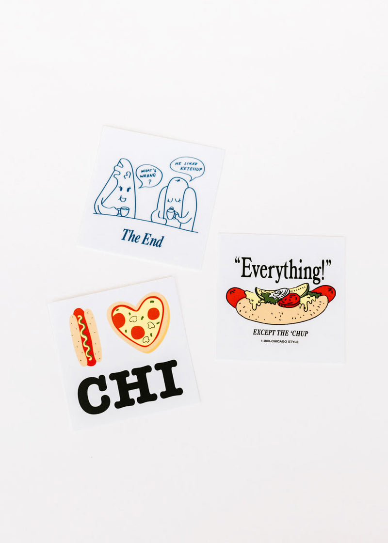 "Everything" Chicago Sticker