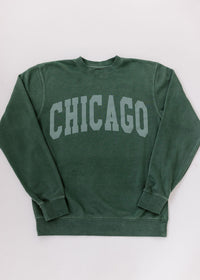 Chicago Collegiate Puff Sweatshirt - Alpine