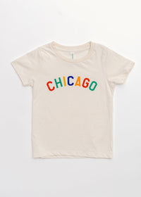 Sweet Home Chicago Toddler Tee - Natural