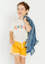 Sweet Home Chicago Toddler Tee - Natural