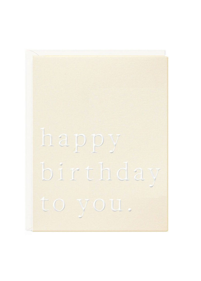 Birthday Chic Card