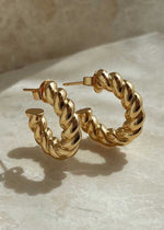 Cenie Rope Hoops - Gold