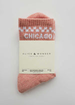 Chicago Checker Mini Crew Sock