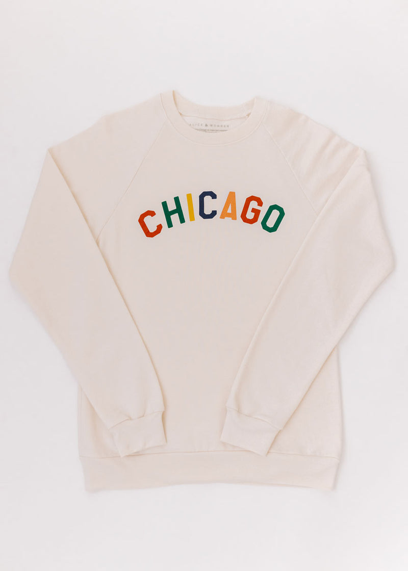 Sweet Home Chicago Sweatshirt - Original Ivory