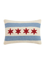 Chicago Flag Hook Pillow