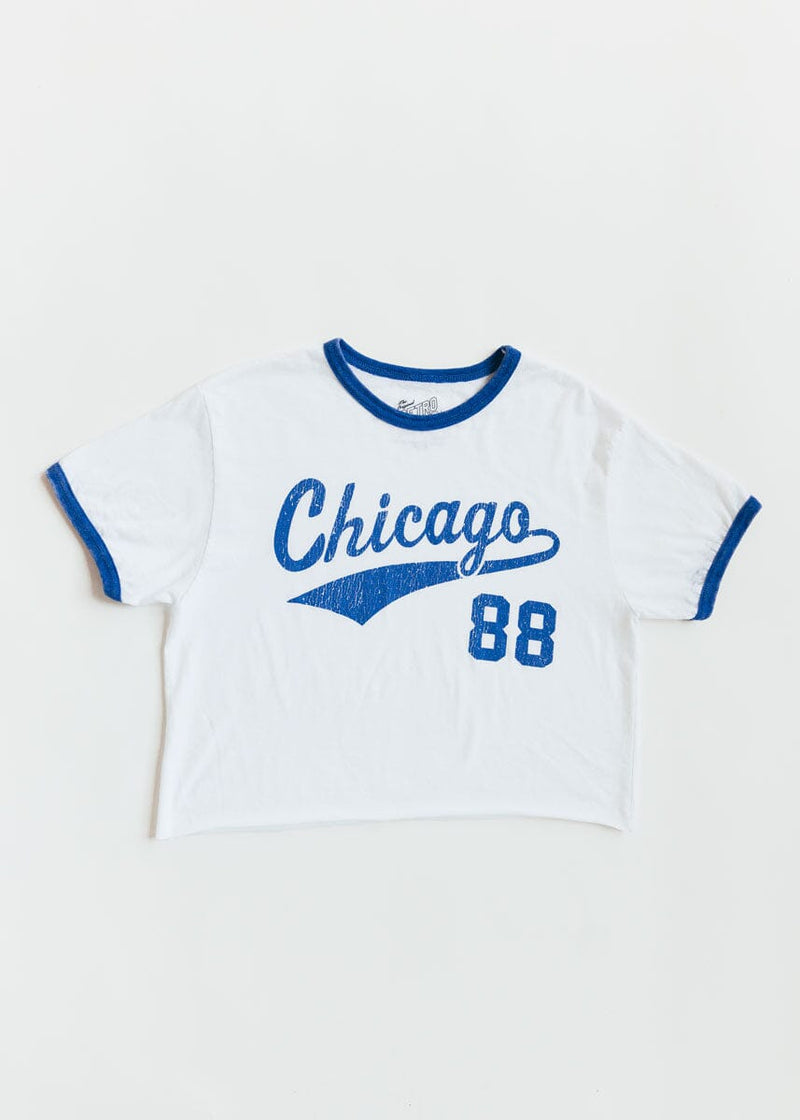 Stitches Youth Chicago Cubs Big Al Ringer T-shirt