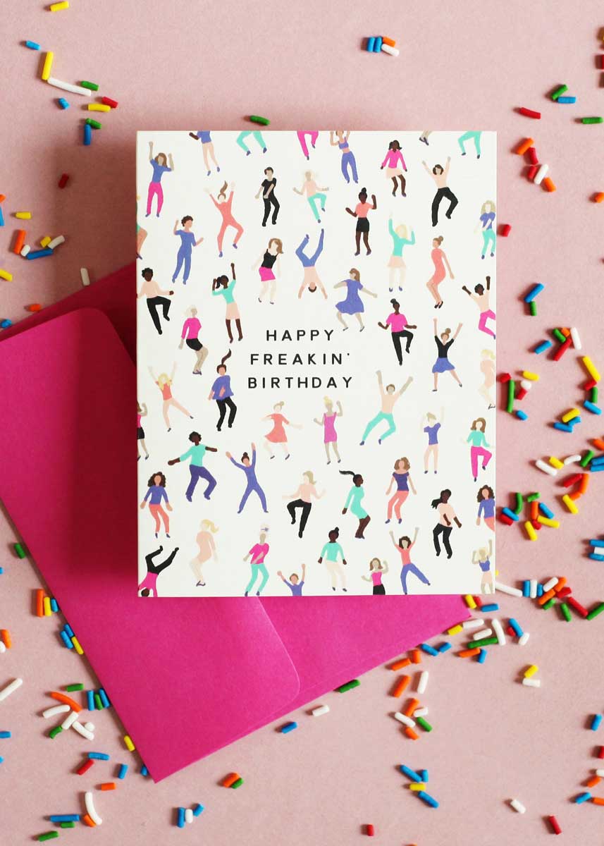 Happy Freakin Birthday Card
