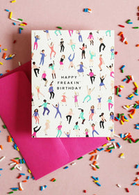 Happy Freakin Birthday Card