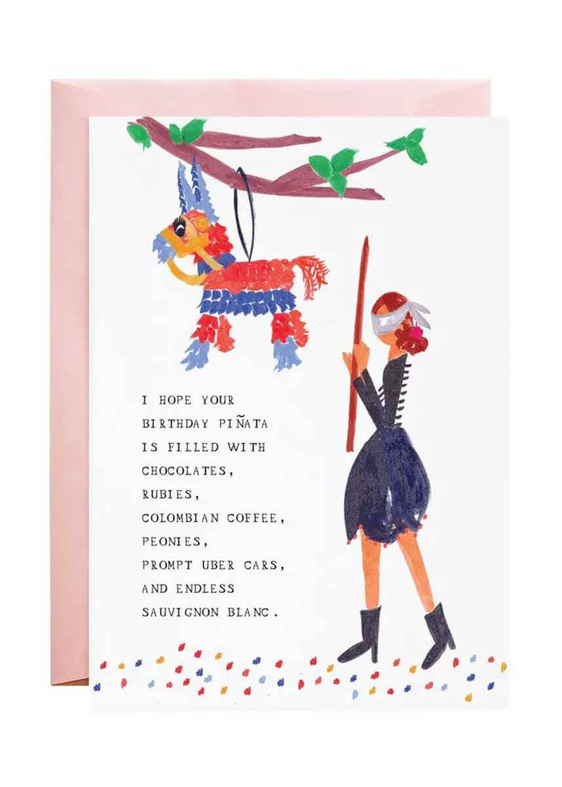 My Birthday Piñata Card