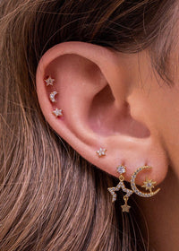 Teeny Tiny Galaxy Stud Set