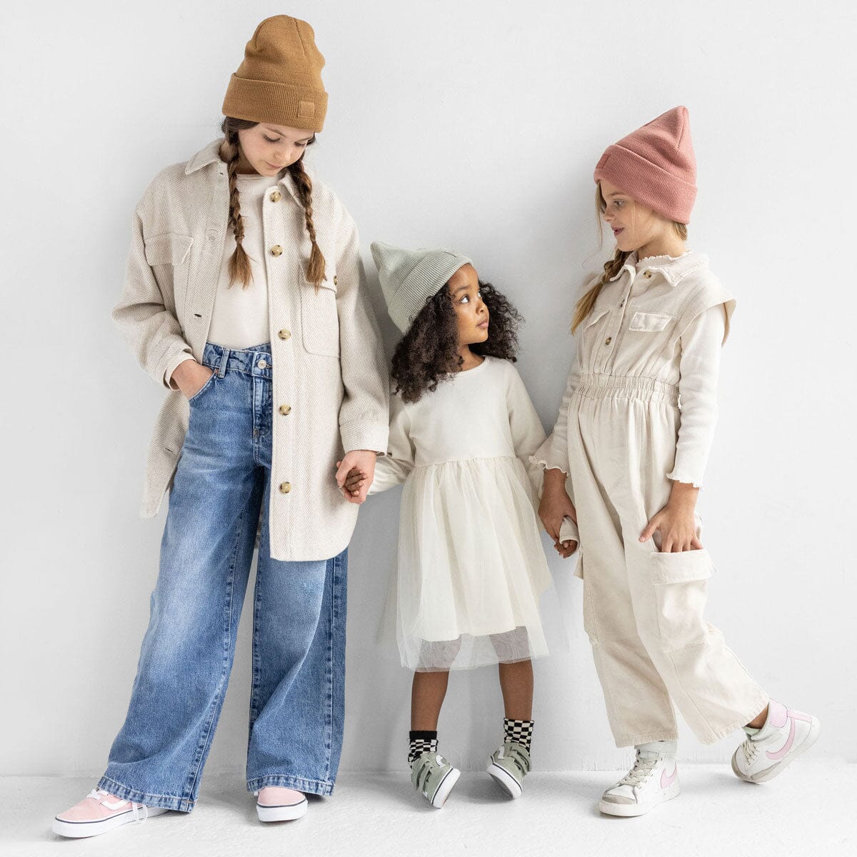 Youth Mad Hatter Knit Cuff Beanie - Spice