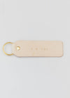 Hand Stamped Leather Keychain - I Heart CHI