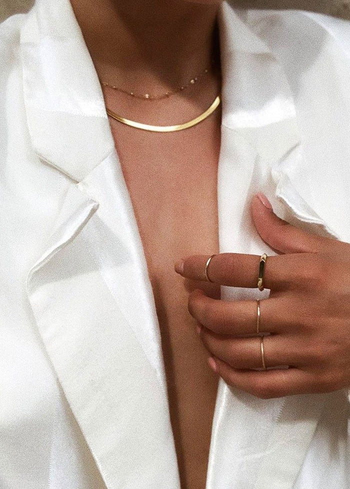 Florence Herringbone Necklace